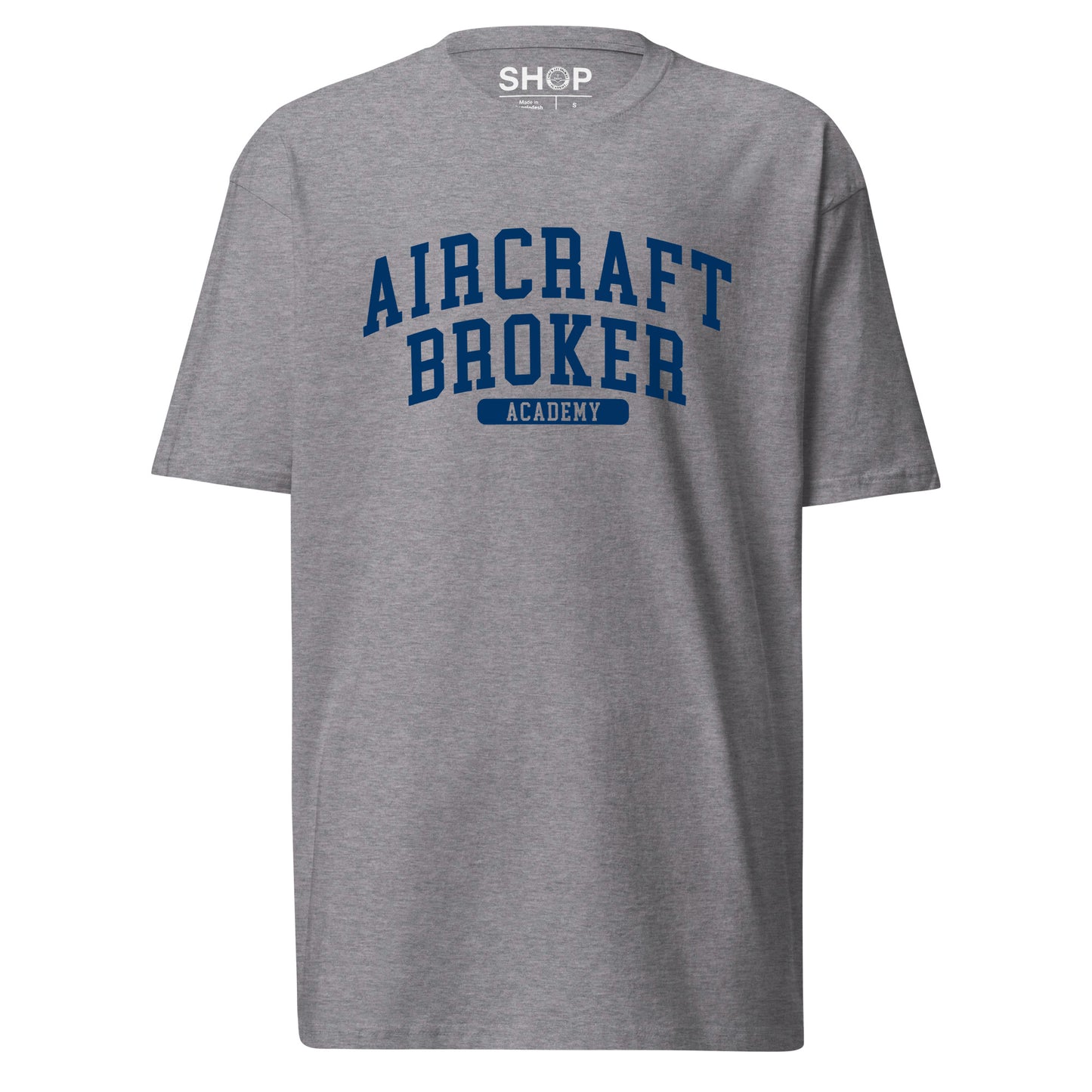 Aircraft Broker Academy Premium Heavyweight T-shirt