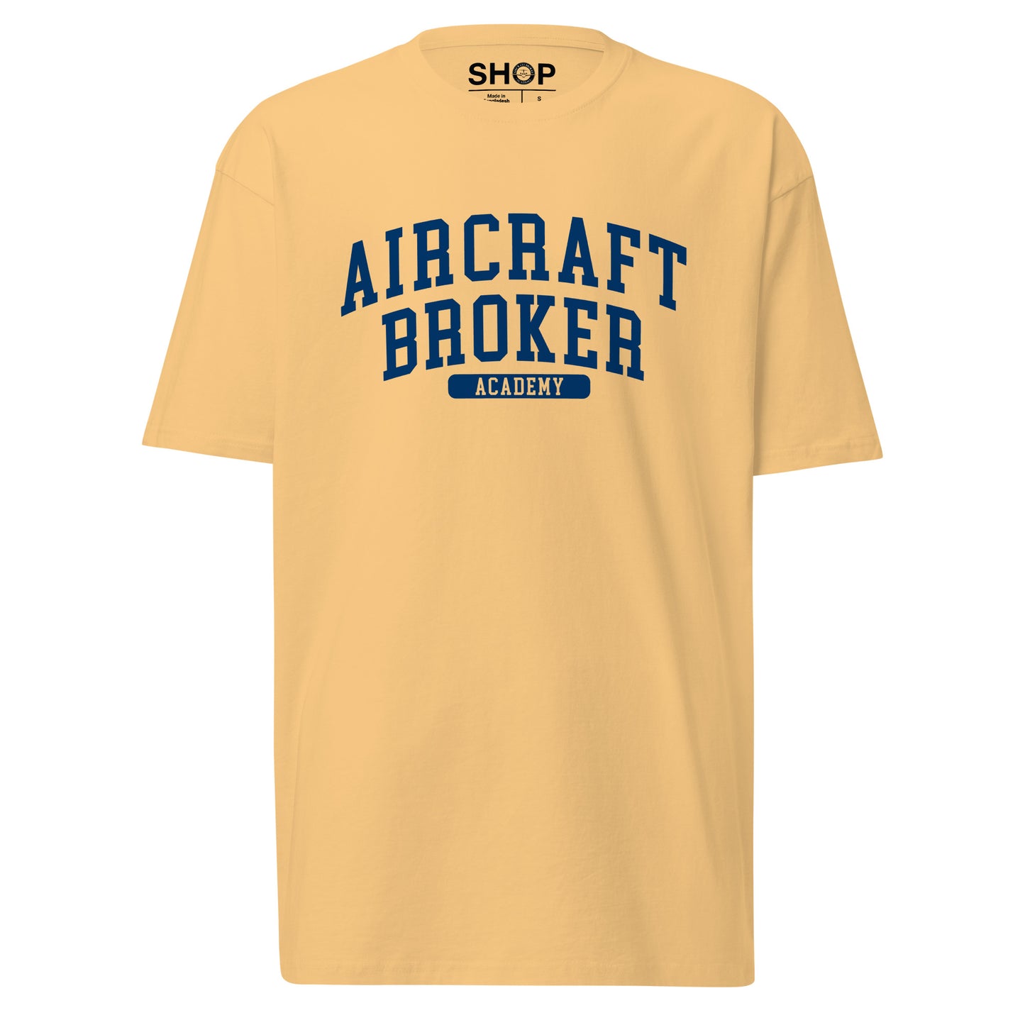 Aircraft Broker Academy Premium Heavyweight T-shirt