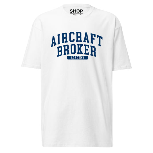 Aircraft Broker Academy Premium Heavyweight T-shirt